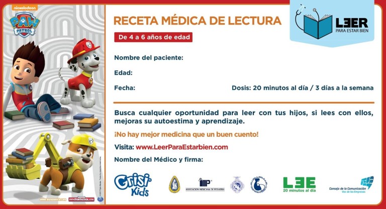 La dosis es de 20 minutos al día…