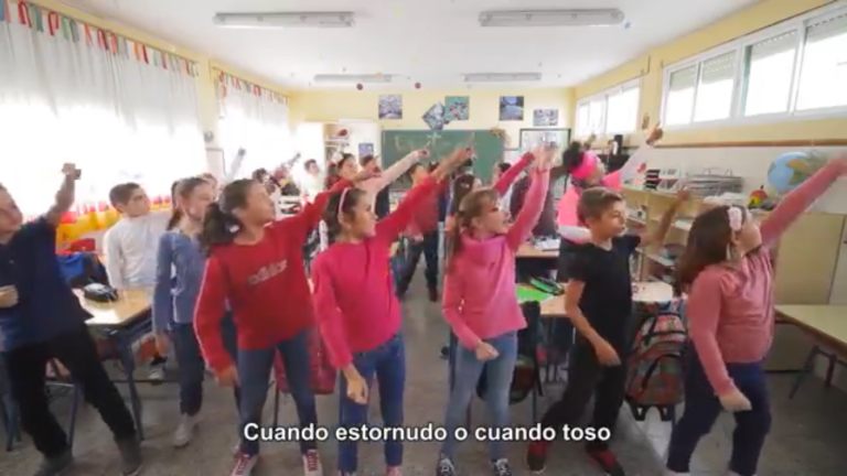 «Rap de la tos y el codo»